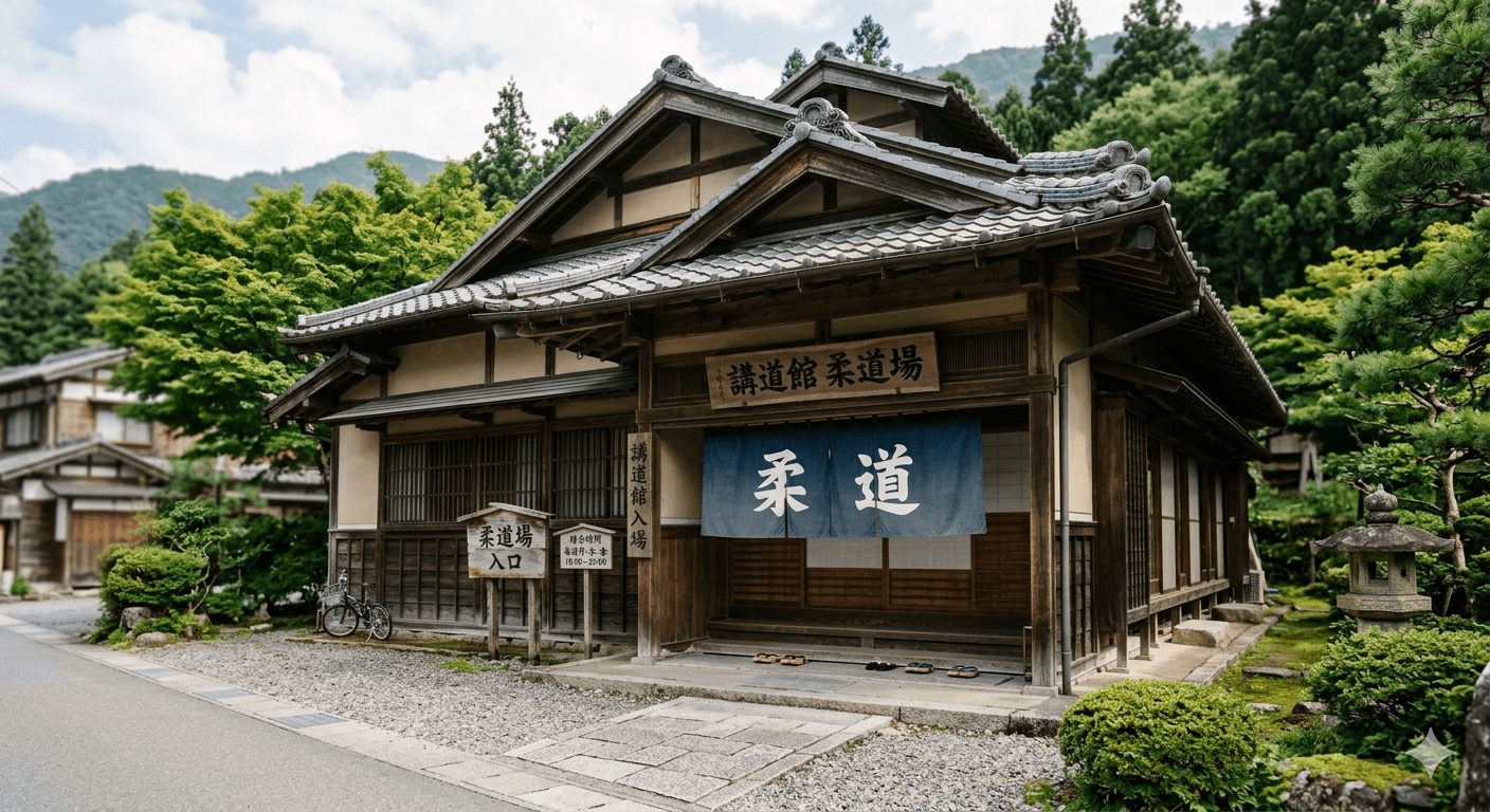 entrée du dojo